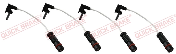 Warning Contact, brake pad wear